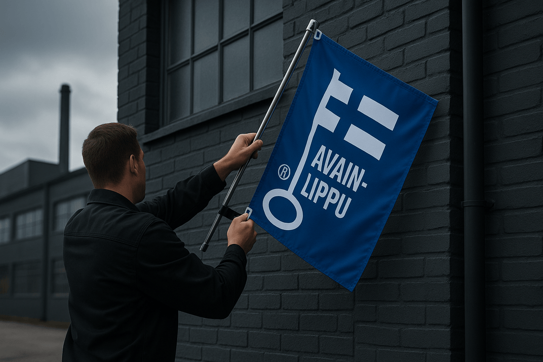 Meillä heiluu nyt avainlippu! - Petskun Kauppa