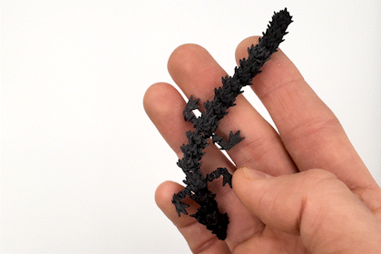 Musta Lohikäärme Stressifiguuri