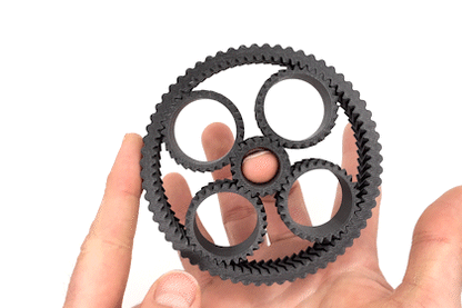 Kämmenen Kokoinen Super-Spinner