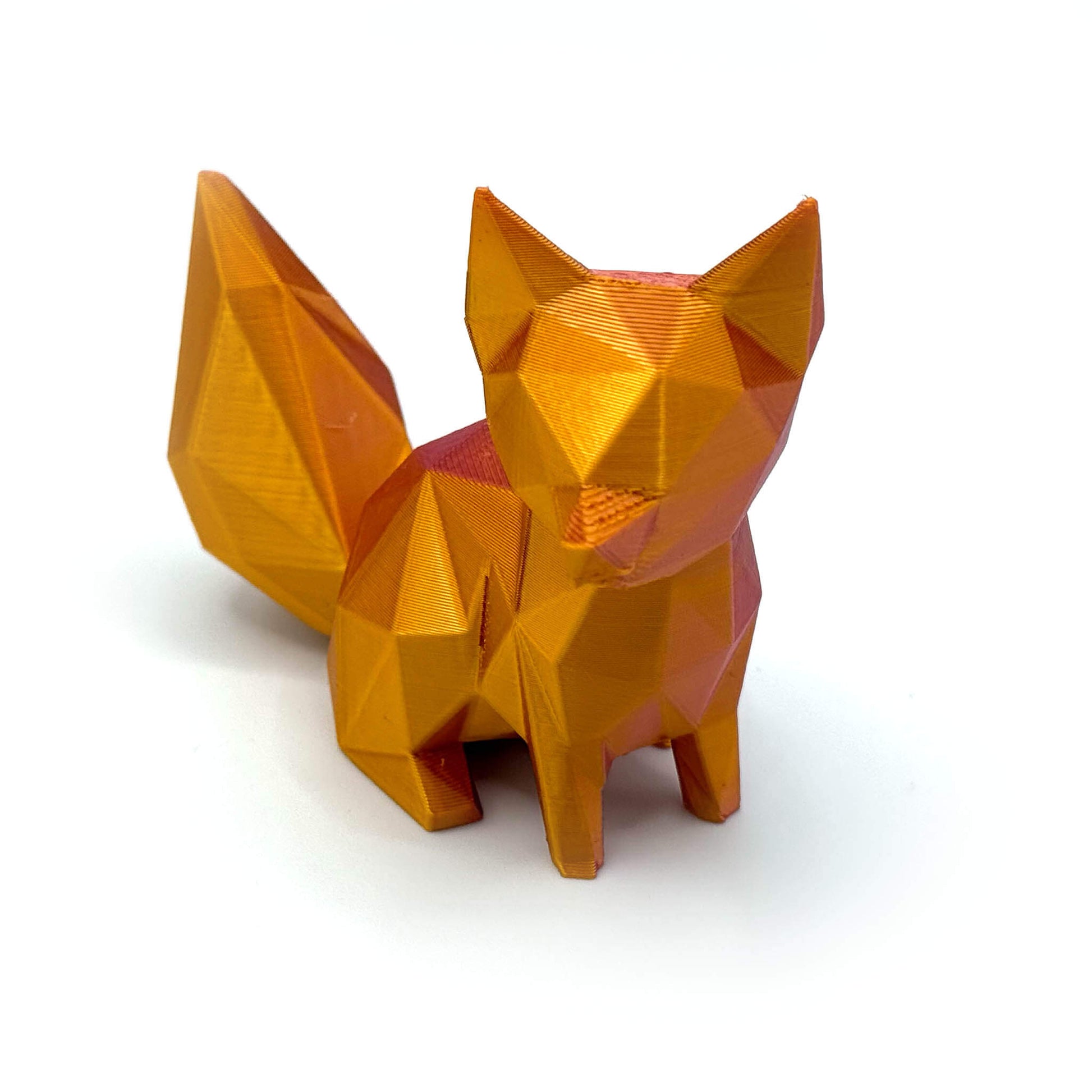 Low Poly - Kettu Koriste - esine - Petskun Kauppa