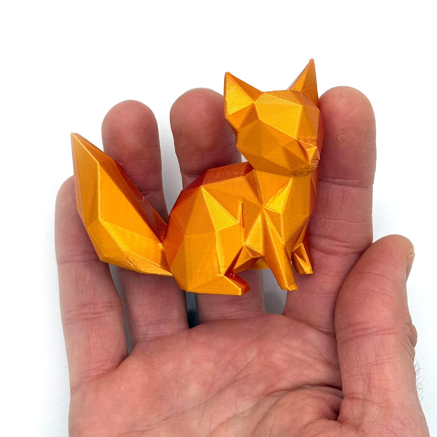Low Poly - Kettu Koriste - esine - Petskun Kauppa