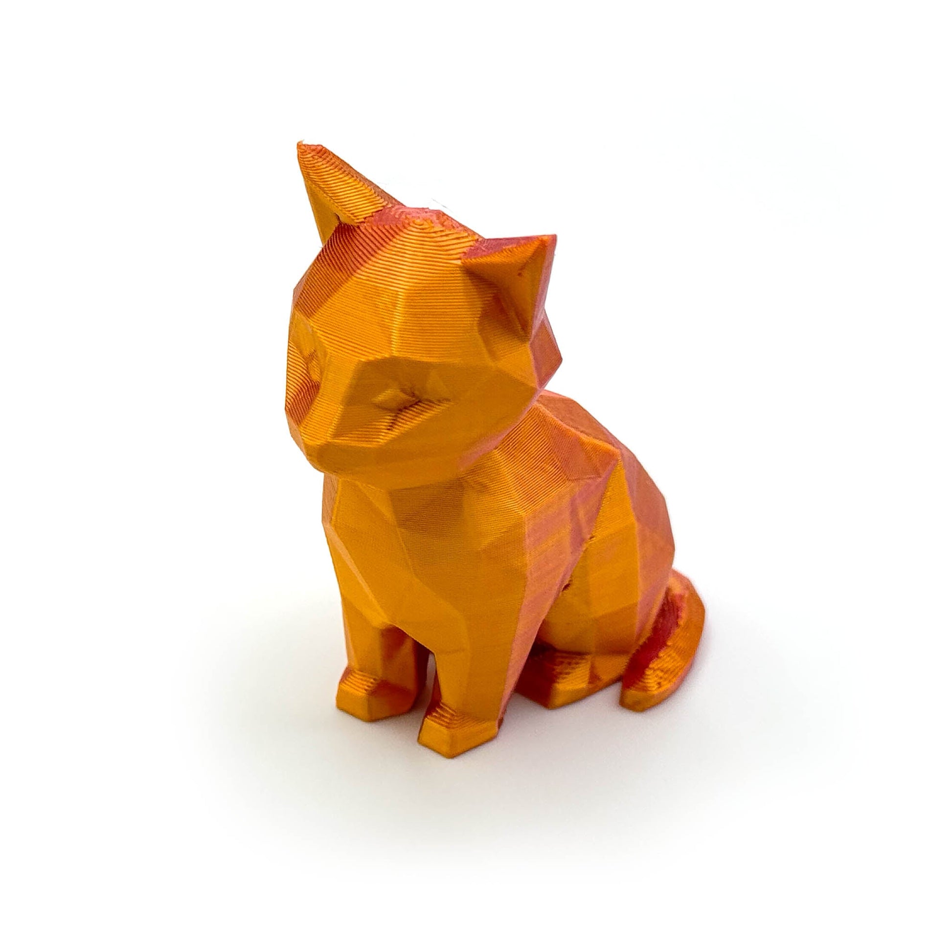 Low Poly Kissa - patsas - Petskun Kauppa