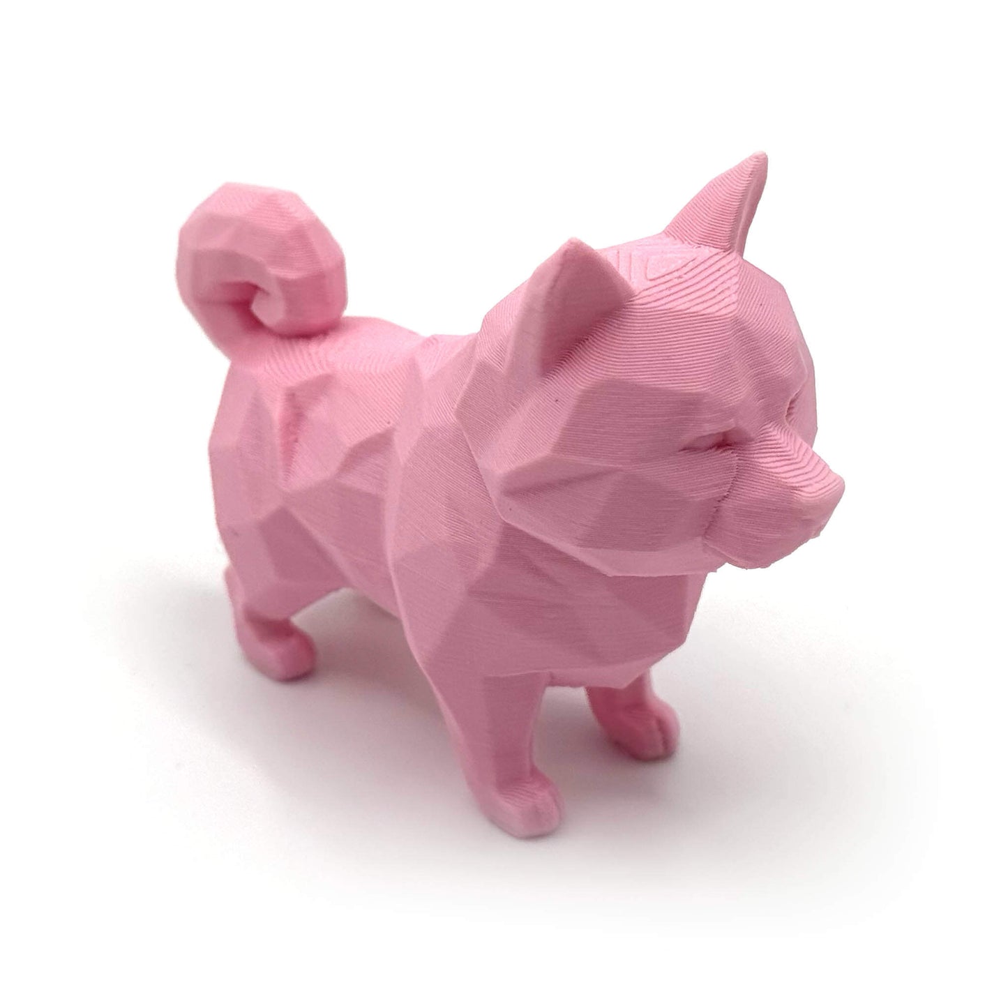 Low Poly Shiba - koira Koriste - Esine - Petskun Kauppa