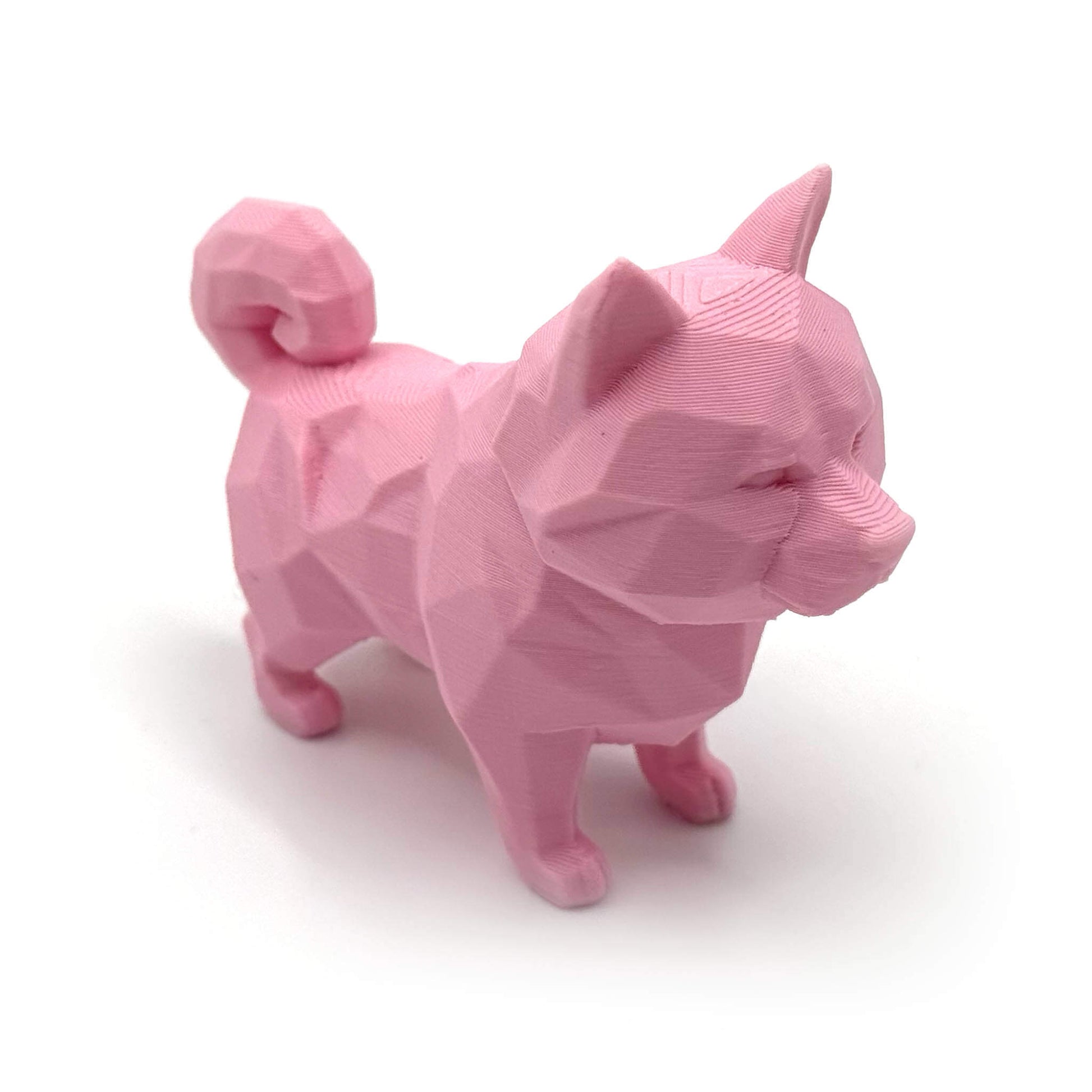 Low Poly Shiba - koira Koriste - Esine - Petskun Kauppa