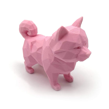 Low Poly Shiba - koira Koriste - Esine - Petskun Kauppa