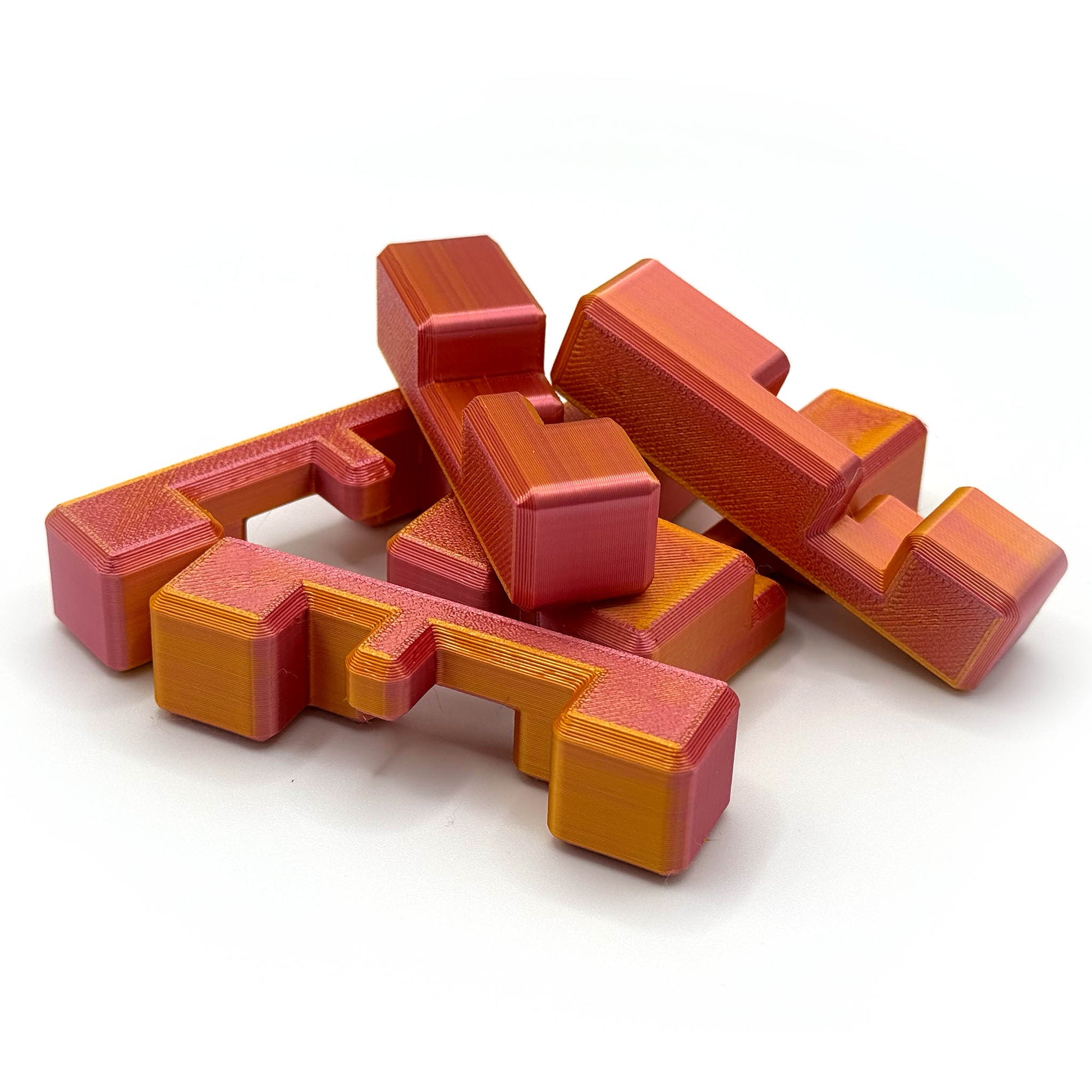 Pieni ja Pippurinen Burr Puzzle - Petskun Kauppa